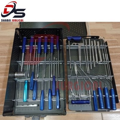 Unilateral Biportal Endoscopic UBE Spine Surgery Set Orthopedic Instrument Set,