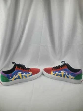 Vans Unisex Old Skool  508731 Multicolor Casual Shoes Size Men 11.5 Women 13