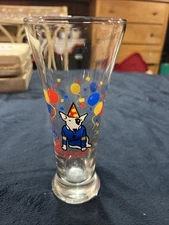 Vintage 1987 Bud Light Spuds Mackenzie The Original Party Animal Tall Glass VTG