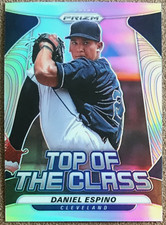 2020 Prizm Top of the Class Silver #TOC-24 Daniel Espino Cleveland Holo Parallel