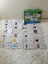 ABC Matching Puzzle Game Complete Set Learning Alphabet Preschool Educational