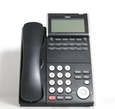 Lot of 5 NEC DTL-12D IP Office Phones w/ Handsets & Stands