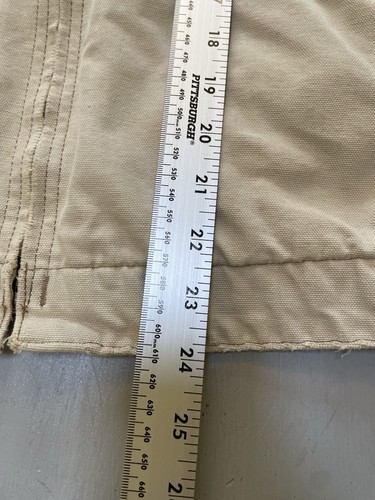 Vintage Carhartt Tan Canvas Blanket Lined Work Detroit Jacket M/L by Carhartt, $199.99 - Photo 10
