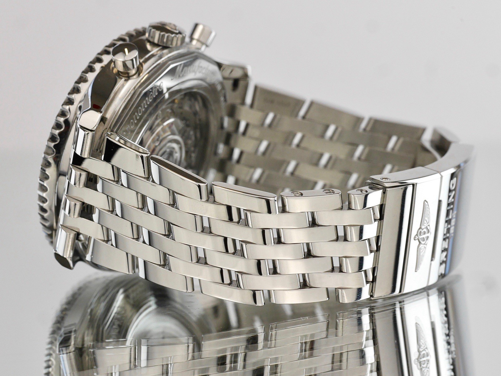 Breitling Chronometer Navitimer Blue Dial 46mm Wa… - image 4