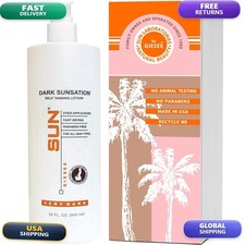 Sun Laboratories By Giesee Dark Sunsation Self Tanning Lotion 32 Oz - Ultra