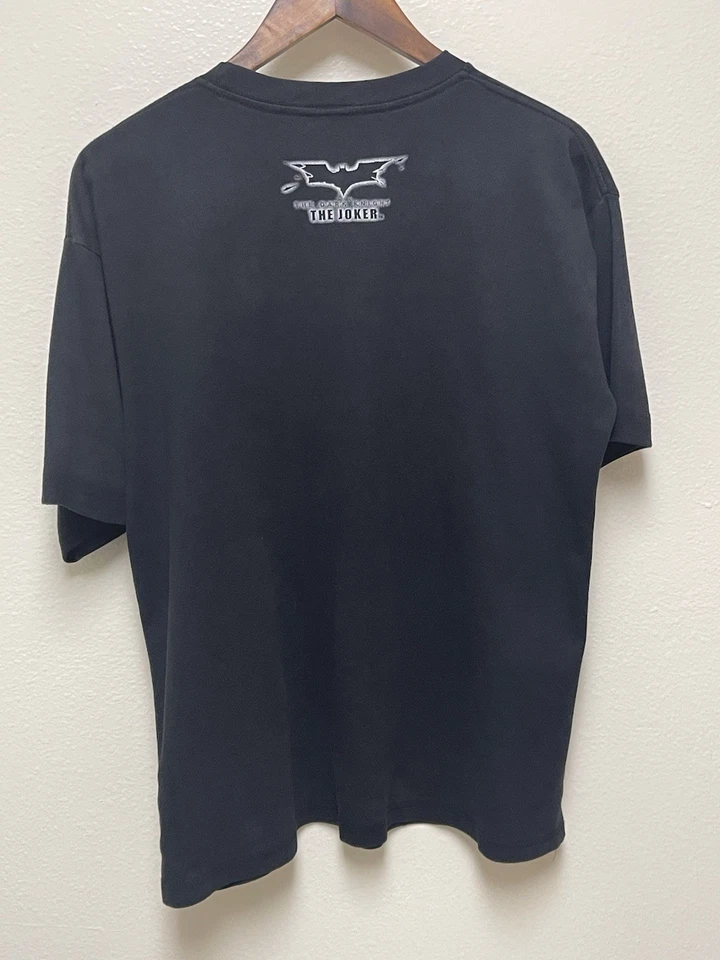 Camiseta promocional de la película The Dark Knight 2008 vintage The Joker Heath Ledger Foto 3 de 4