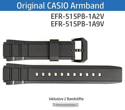 CASIO Original Uhrenarmband für EFR-515PB Edifice Modelle. 10404335, NEU OVP
