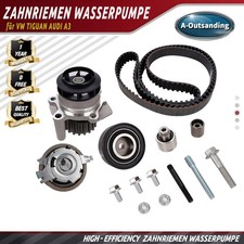 ZAHNRIEMENSATZ+WASSERPUMPE für AUDI A3 A4 A5 A6 VW GOLF 6 CRAFTER 2.0TDi