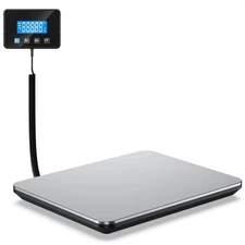 Shipping Scale, 440 LB Heavy Duty Postal Scale for Packages, Large Gray/Black 
