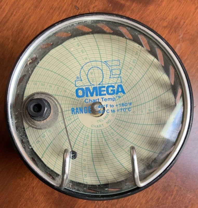 OMEGA Temperature Recorders, Self Powered, Spring Wound, 1 or 24 Hour & 7 Day 
