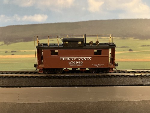 Caboose Bowser escala HO PRR Pennsylvania con teléfono de tren #476996 región oriental | Zustand: Used