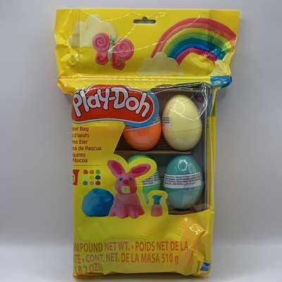 Play-Doh Easter Eggs 9 Pack Bag Pastel Colors Brand New