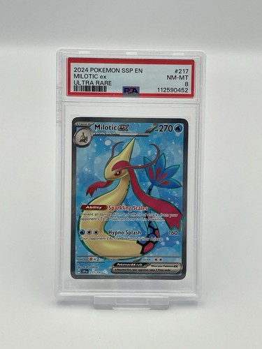 Milotic ex graded PSA 8 for sale on eBay