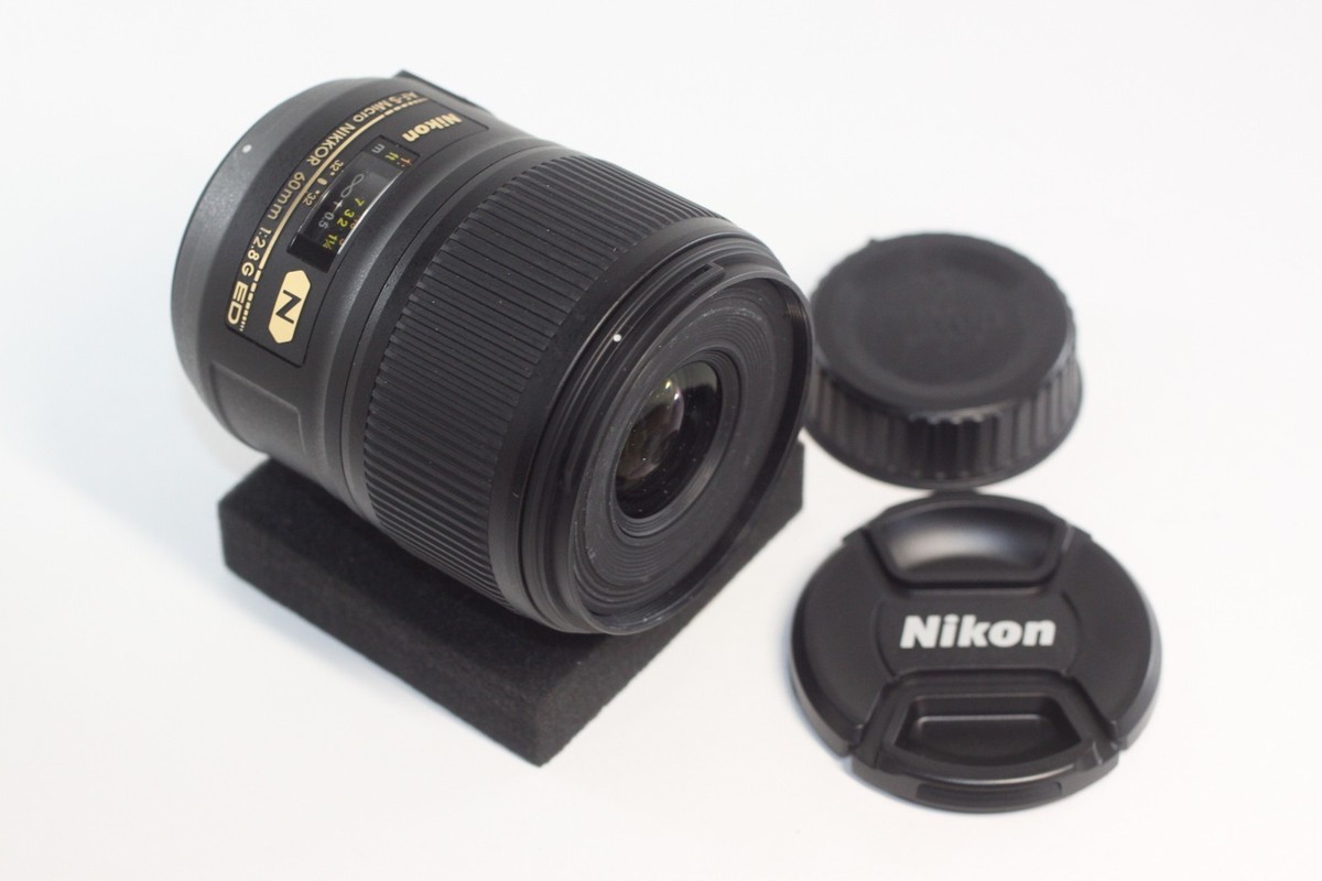 AS IS Nikon AF-S Micro NIKKOR 60mm G ED Lens SWM ED IF