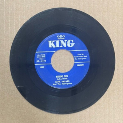 HANK BALLARD KING RECORDS KANSAS CITY/ILL KEEP YOU HAPPY 45-5195