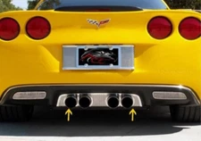 American Car Craft 042005 Exhaust Filler Panel Corvette 2005-13 NEW IN BOX