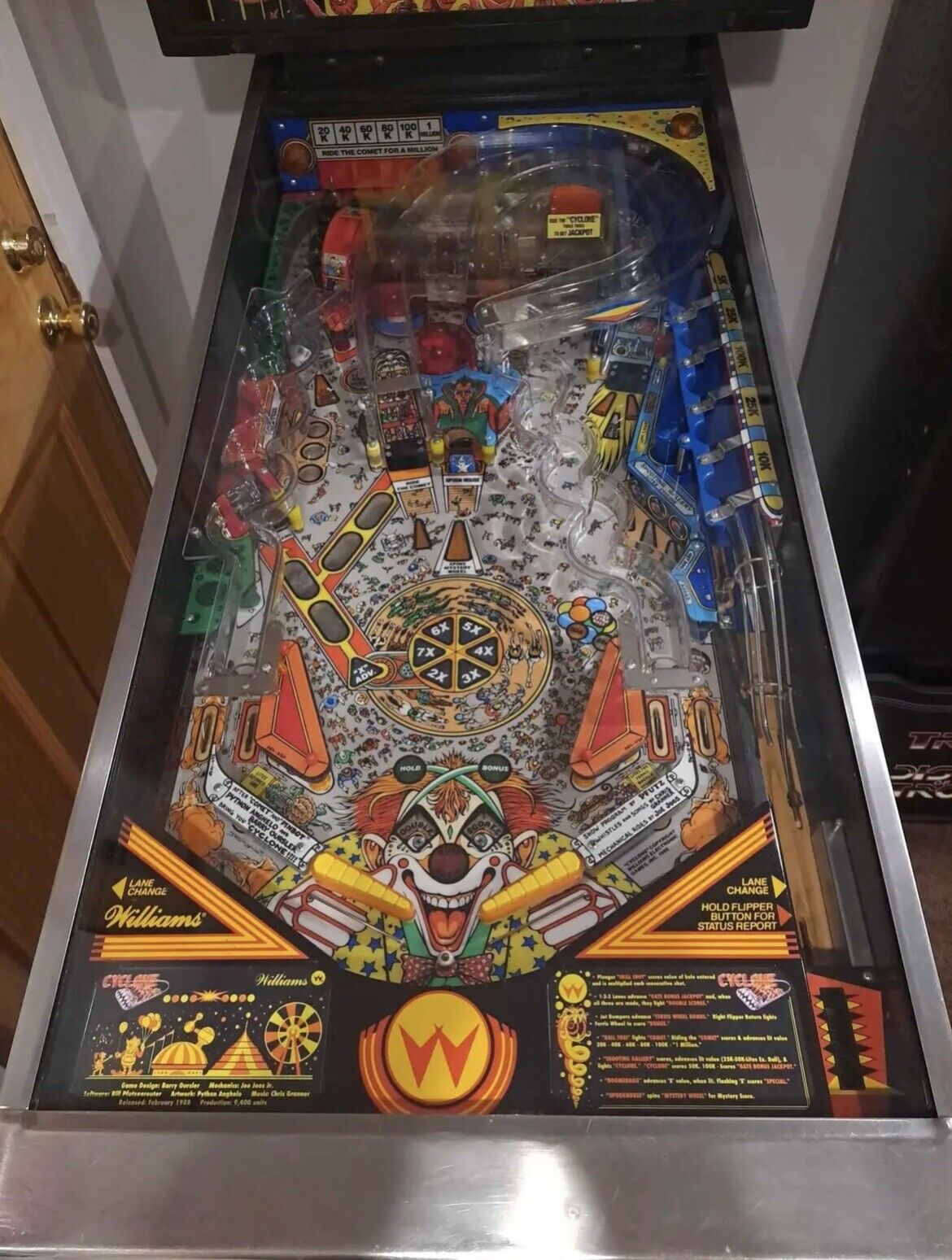 Buy Cyclone pinball machine Online - Pinball Machines for Sale