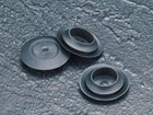 Black Rubber Hole Plugs - 10 Pack, 1 Inch Diameter Flush Mount Plugs For Sheet Metal & Body Panels
