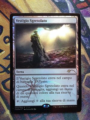 Crumbling Vestige - FNM PROMO Italian - MTG Magic (NM)