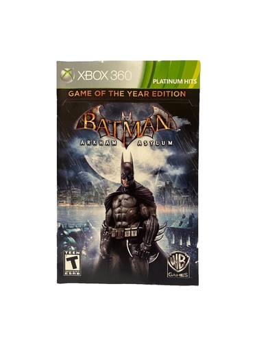 Batman Arkham Asylum édition jeu de l'année - PC