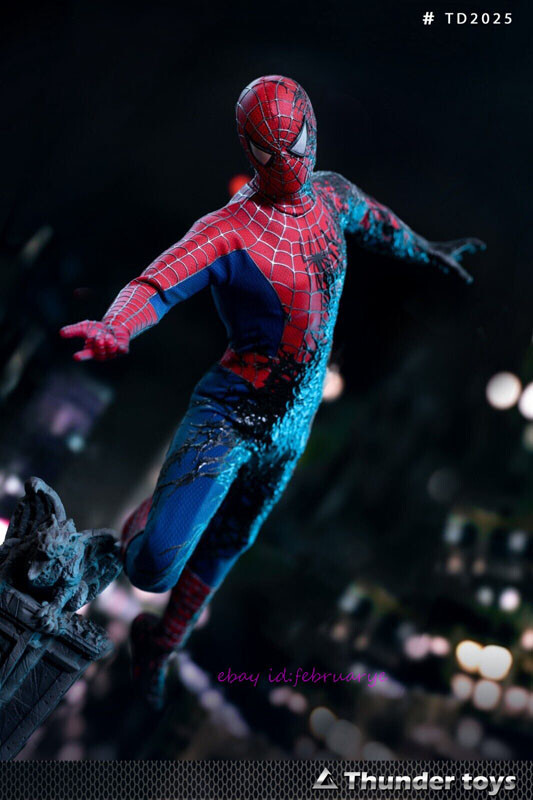 Thunder Toys 1/6 TD2025B Venom Host Half Black Spider Boy Thunder Toys 1/6 TD2025B Venom Host Half Black Spider Boy