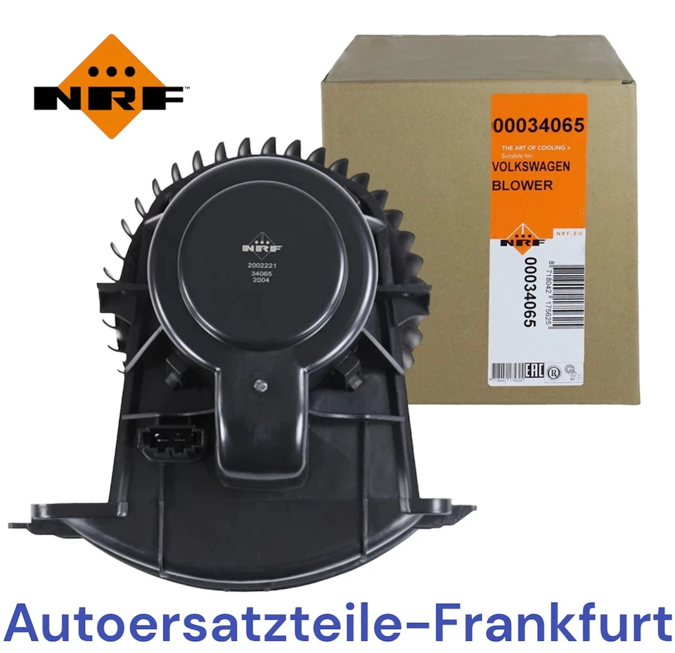 NRF Innenraumgebläse Gebläsemotor für VW MULTIVAN TRANSPORTER T5 T6 + SHARAN 7M - Bild 3 von 4