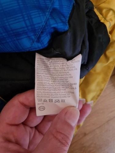 Blaue gefütterte wasserabweisende Jacke von C&A in Größe 98 - Bild 6 von 8