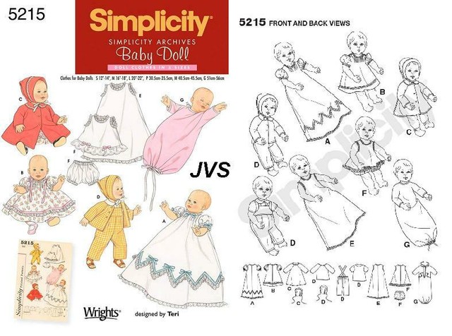 ebay baby doll clothes