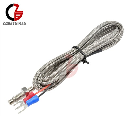 Thermocouple Temperature Sensor Cable Controller CG wrnt-02 M6 thread K - Picture 12 of 24