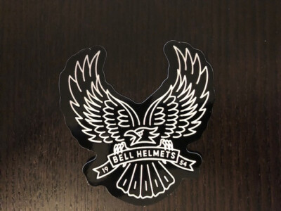 BELL Helmets Eagle Wings 1954 Sticker MX RACER STREET  3x3