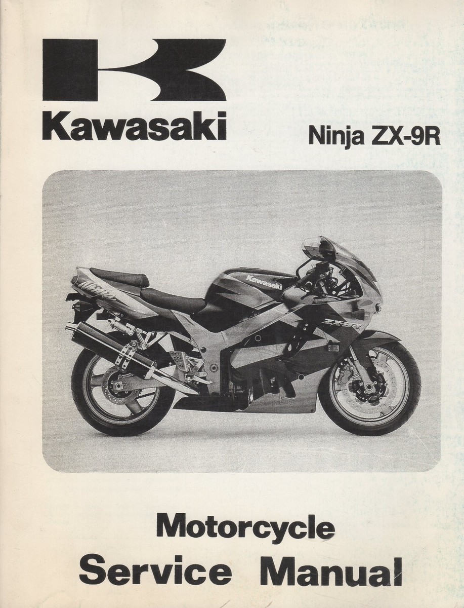 1994-1997 KAWASAKI MOTORCYCLE NINJA ZX-9R SERVICE MANUAL 99924