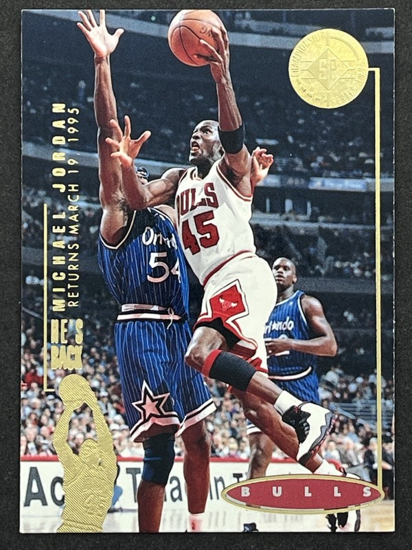 94-95 SP Championship Michael Jordan He