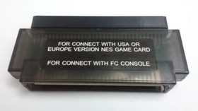 72 to 60 Pin Adapter Converter Play NES Game on Famicom NTSC PAL Shielded cover