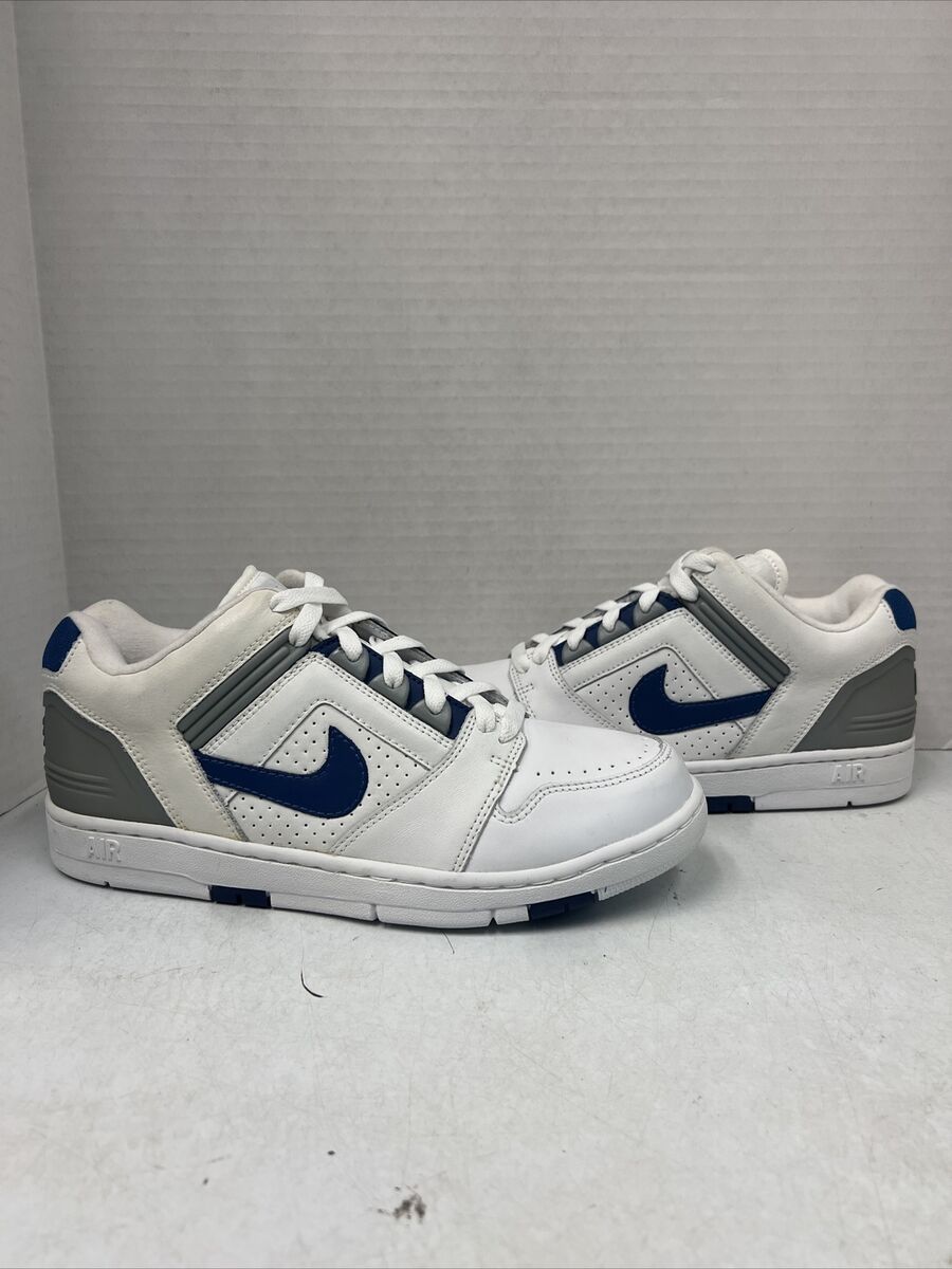 Nike Air Force 2 Low White Blue Sample 2002 Size 9 Brand New Nike Air Force 2 Low White Blue Sample 2002 Size 9 Brand New