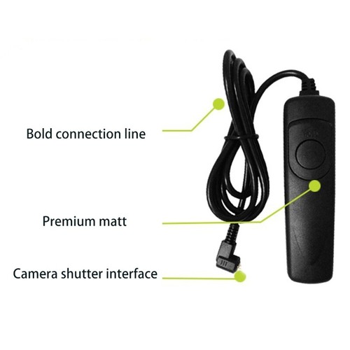 RS-60E3 Remote Switch Shutter Release Cable Cord for Canon/Samsung/Pentax/Contax - Picture 3 of 11