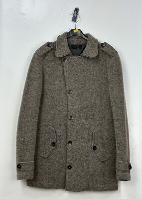 Men s Stylish Gaudi Premium Grade Wool Blend Coat Size Medium Chest 40 Inches