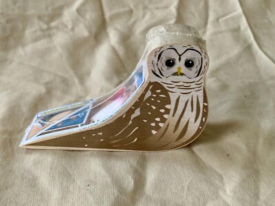 New MAPLE LANDMARK Owl Designed Doorstop / Shelf Ornament