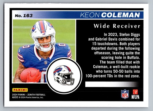 2024 Panini Zenith Football Retail Base 1-200 Pick your card - Picture 251 of 277