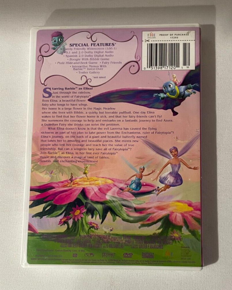 Barbie Fairytopia Discover A Magical New Land ~ DVD 2005 | eBay