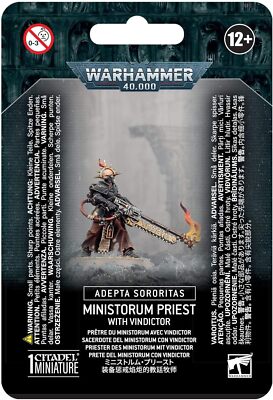 Warhammer 40k: Ministorum Priest with Vindicator New