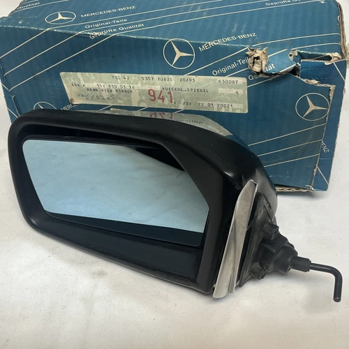 Mercedes Benz W116 Driver Side Rear View Mirror OEM New 450SEL 1973-1980