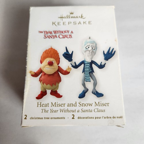 2012 Hallmark Heat Miser Snow Miser The Year Without a Santa Claus Ornament - Picture 7 of 12