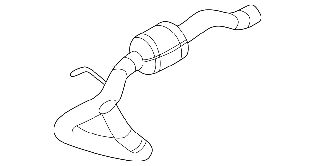 Genuine GM Front Pipe 19420109 — 第 2/3 张图片