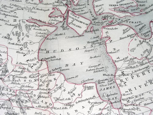 1849 TALLIS RAPKIN MAP BRITISH AMERICA CANADIAN WASHINGTON RUSSIAN ALASKA CANADA - Picture 8 of 18