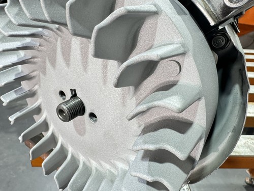 212cc nonHemi Flywheel Sandblasted Passivated Aluminum Alloys 10krpm+Puller Hole - Picture 10 of 13