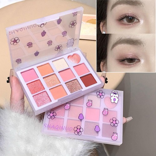 12 Color Eyeshadow Palette Semi Sweet Fog Sea EyeShadow Plate