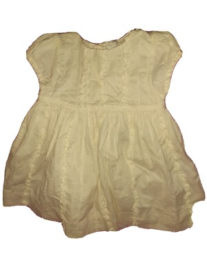 Baby Gap Cream Colored Dress Sz 3-6 Months