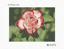 Shoshana Rose Needlepoint Kit or Canvas