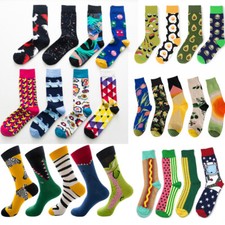 New Men Women Creative Dress Socks Cotton Funny Animal Fruit Fancy Novelty Socks