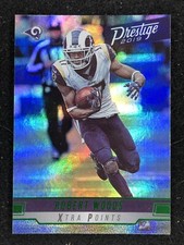 2019 PANINI PRESTIGE- EXTRA POINTS PARALLEL: ROBERT WOODS #26 RAMS